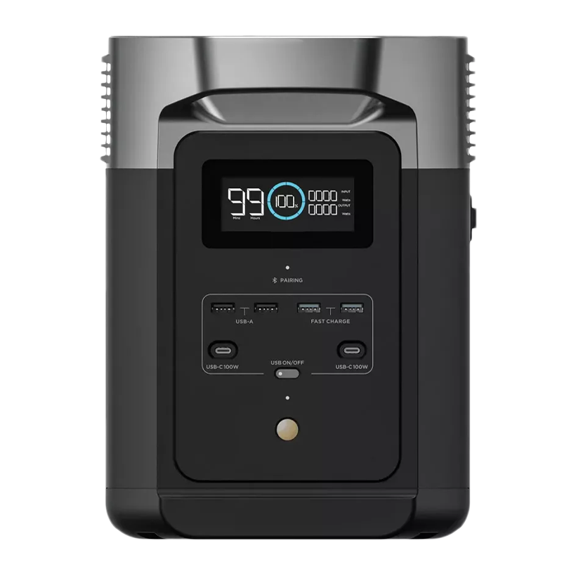 Зарядний Пристрій EcoFlow DELTA 2 Black 1260 Wh 1800 W - Retromagaz