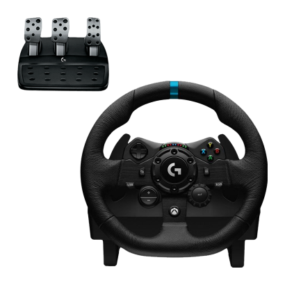 Руль Проводной Logitech Xbox Series G923 Black Новый - Retromagaz