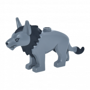 Фігурка Lego Земля Anooba Keibu with Molded Black Mane Star Wars 117826pb01 75451 6594425 Dark Bluish Grey Новий - Retromagaz