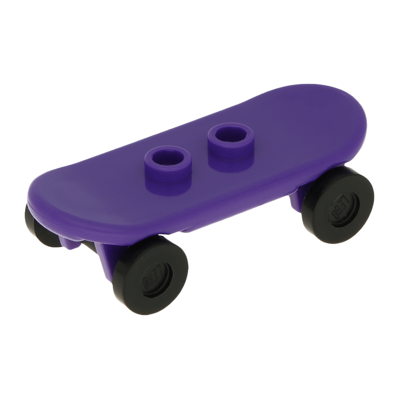 Спорт Lego Skateboard 2 Black Wheel 42511c01 6030185 6174272 249676 4569104 6223673 Dark Purple Б/У - Retromagaz
