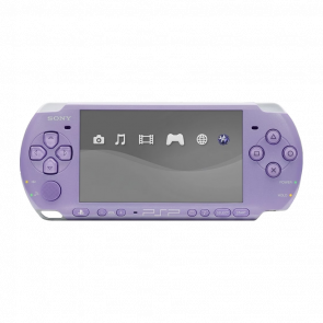 Консоль Sony PlayStation Portable Slim PSP-3ххх Модифікована Lavender Purple Б/У - Retromagaz