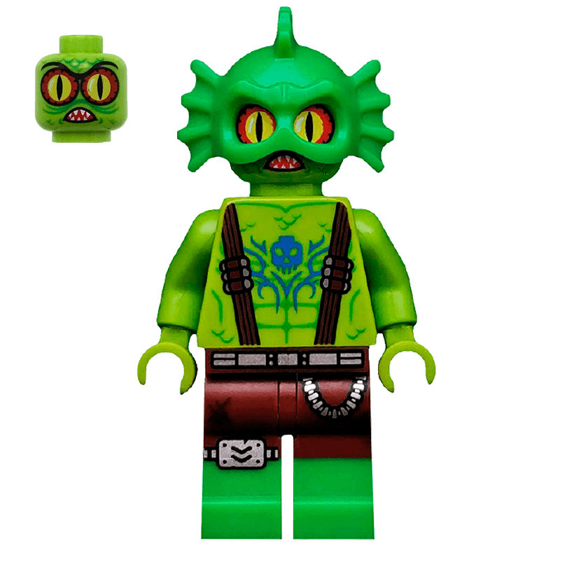 Фигурка Lego The Lego Movie Swamp Creature Cartoons tlm157 Б/У - Retromagaz