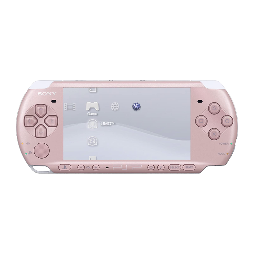 Консоль Sony PlayStation Portable Slim PSP-3ххх Модифікована 32GB Rose Pink Б/У - Retromagaz