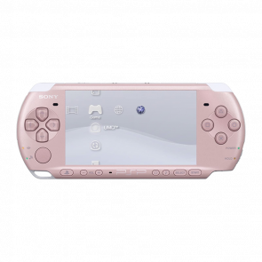 Консоль Портативна Sony PlayStation Portable Slim PSP-3ххх Standart Модифікована 32GB Rose Pink UMD 1200 mAh + 5 Вбудованих Ігор Б/У