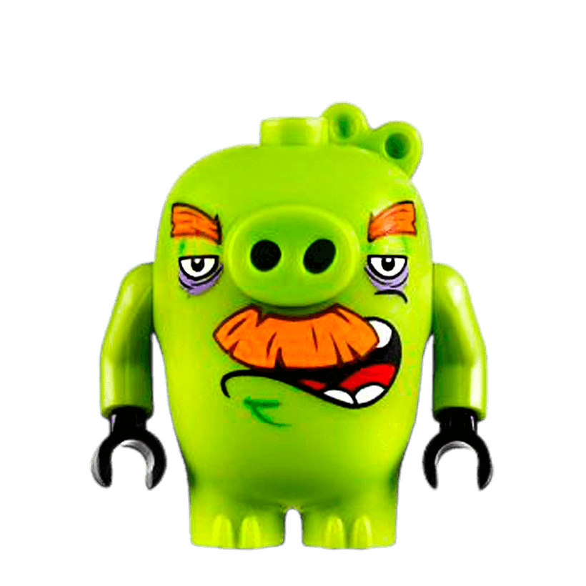 Фігурка Lego Angry Birds Foreman Pig Cartoons ang017 Б/У - Retromagaz