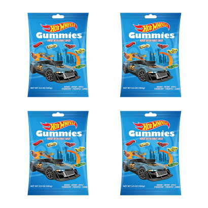 Набір Цукерки Жувальні 4шт Hot Wheels Gummies 100g - Retromagaz