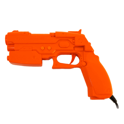 Пістолет Дротовий Namco PlayStation 2 NPC-106 GunCon 2 Orange 2m Б/У - Retromagaz