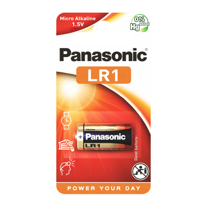 Батарейка Panasonic LR1 Alkaline - Retromagaz