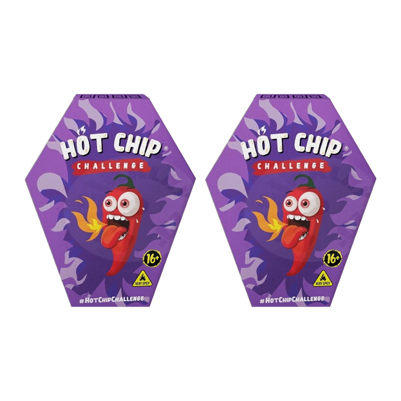 Набір Чипси 2шт Hot-Chip Challenge 18+ 2.5g - Retromagaz