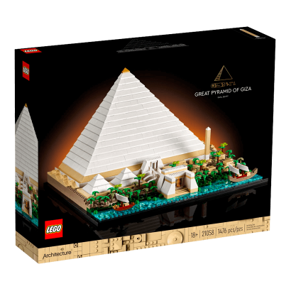 Набор Lego Great Pyramid of Giza 21058 Architecture Новый - Retromagaz