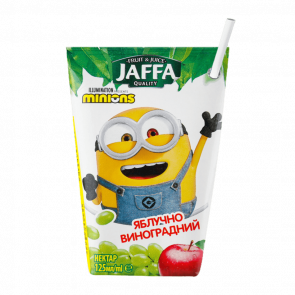 Сік Jaffa Яблучно-Виноградний Minions 125ml - Retromagaz