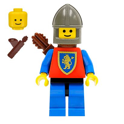 Фигурка Lego Axe Castle Crusaders cas237a Б/У - Retromagaz