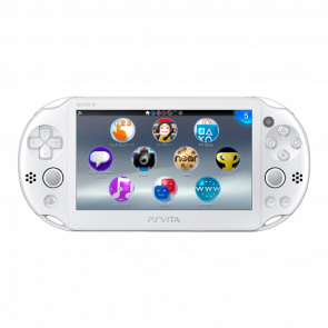 Консоль Sony PlayStation Vita Slim Final Fantasy X/X2 Limited Edition Модифицированная 64GB White + 5 Встроенных Игр Б/У