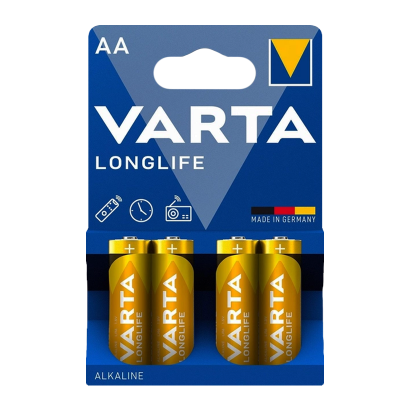 Батарейка Varta AA Bat Alkaline Longife Extra 4шт - Retromagaz