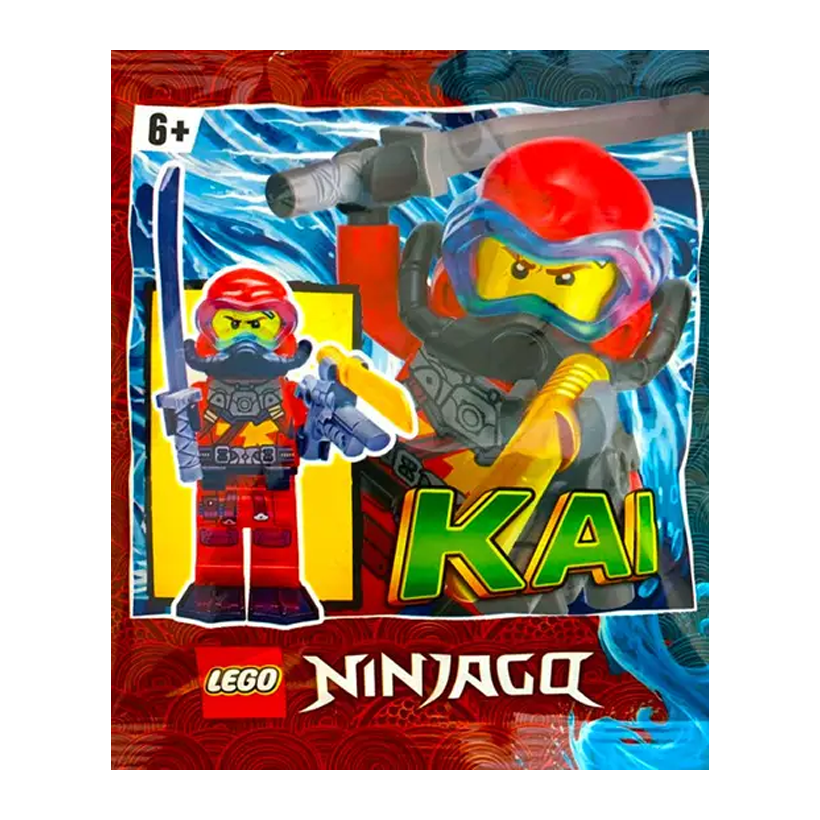 Конструктор Lego Фігурка Scuba Kai Foil Pack Ninjago 892184 njo0695 Новий - Retromagaz
