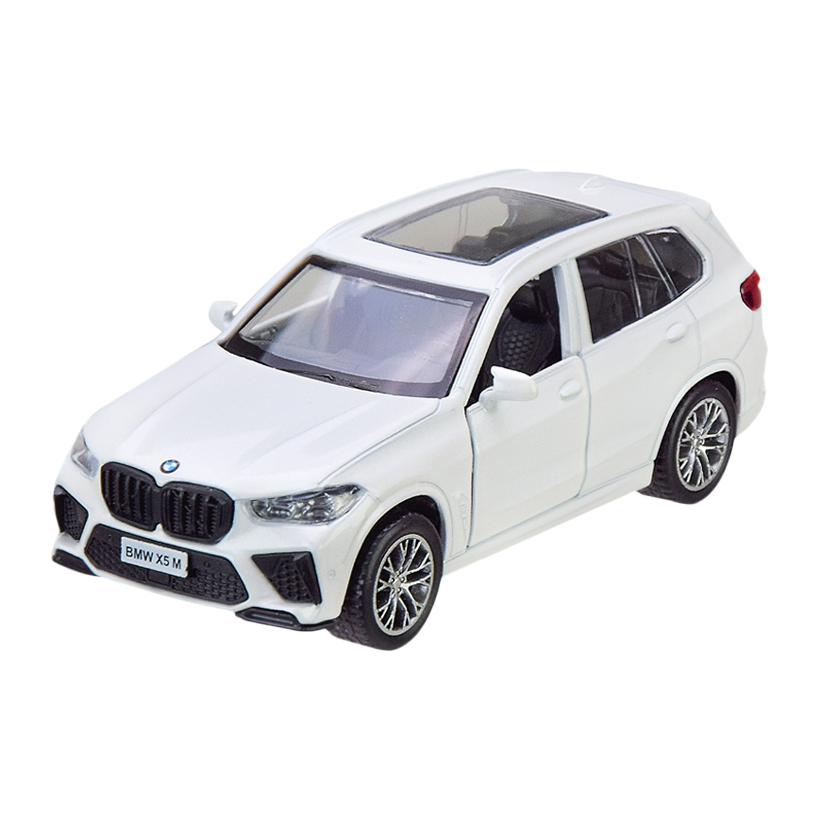 Машинка Автопром BMW X5M 1:43 White - Retromagaz