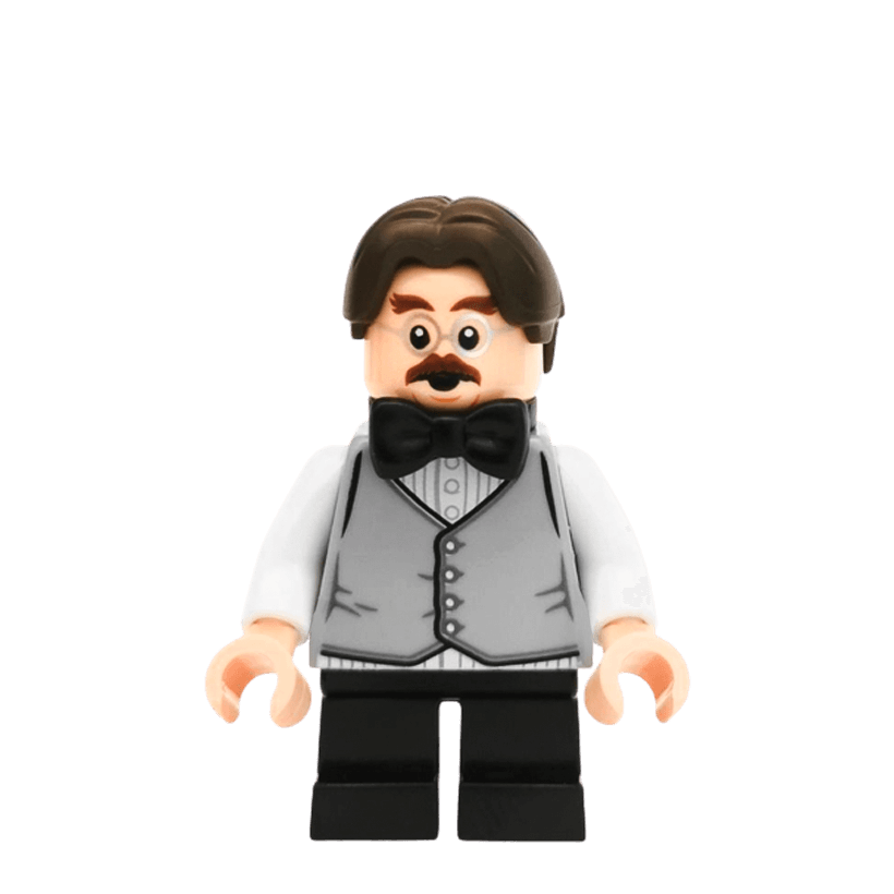 Фігурка Lego Harry Potter Professor Filius Flitwick Films hp205 1 Б/У - Retromagaz