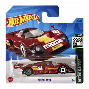 Машинка Базовая Hot Wheels Mazda 787B Retro Racers 1:64 HKJ79 Red - Retromagaz