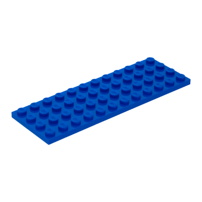 Пластина Lego Обычная 4 x 12 3029 4166870 4528850 Blue 4шт Б/У - Retromagaz
