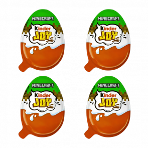 Набір Шоколадне Яйце 4шт Kinder Joy Minecraft 20g - Retromagaz