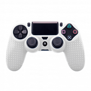 Чехол Силиконовый RMC PlayStation 4 DualShock 4 White