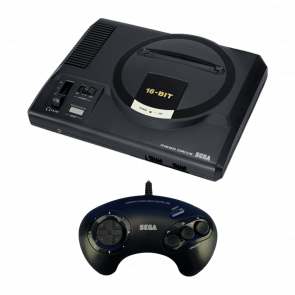 Набор Консоль Sega Mega Drive 1 16xx-xx Europe Б/У + Геймпад Проводной