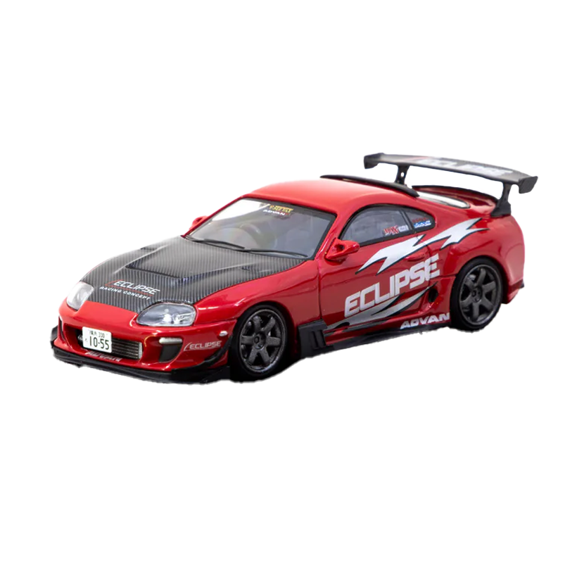 Машинка Premium Tarmac Works Х Ignition Model Toyota Supra (JZA80) RZ Red - Ignition Model - Tarmac Special Edition 1:64 IG3841 Red - Retromagaz