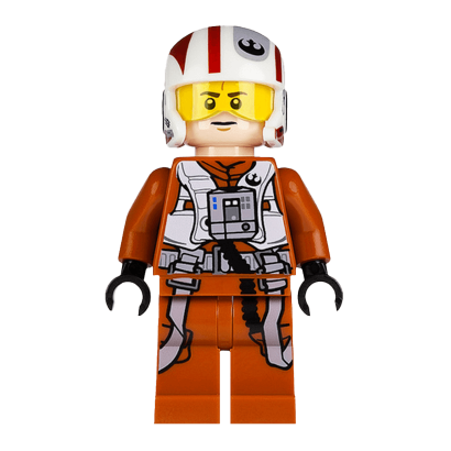 Фігурка Lego Рух Опору Pilot X-wing Star Wars sw0659 1 Б/У - Retromagaz