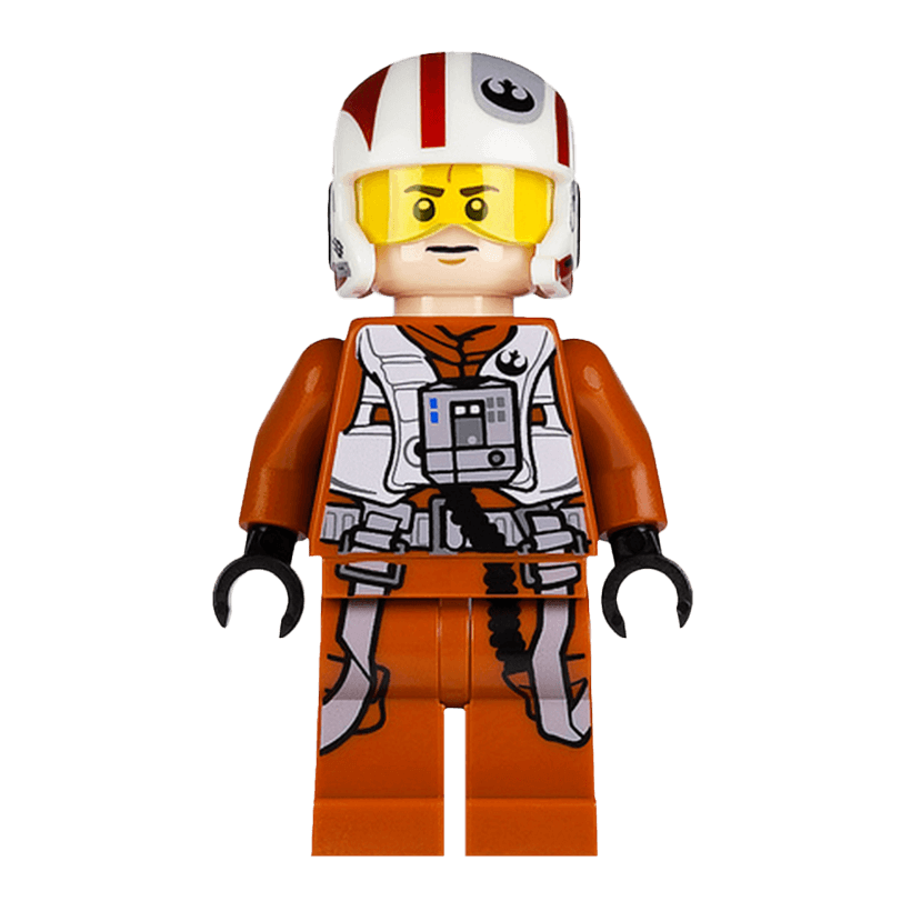 Фигурка Lego Сопротивление Pilot X-wing Star Wars sw0659 75102 Б/У - Retromagaz
