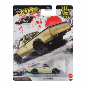 Машинка Premium Hot Wheels Datsun 620 Car Culture 1:64 JKF12 Yellow - Retromagaz