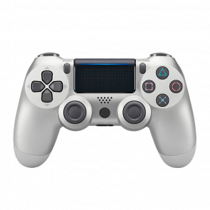 Геймпад Беспроводной RMC PlayStation 4 DoubleShock 4 Silver Новый - Retromagaz