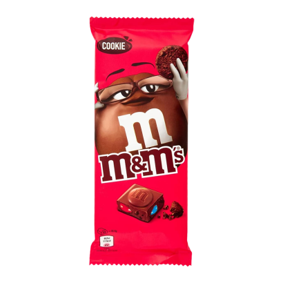Шоколад Молочний M&M's Cookie 165g - Retromagaz