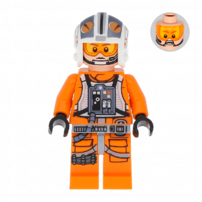 Фігурка Lego Star Wars Others Rebel Pilot 14 X-wing Theron Nett sw0544 1 Б/У Відмінний