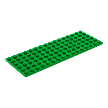 Пластина Lego Звичайна 6 x 16 3027 6032912 Green 2шт Б/У - Retromagaz