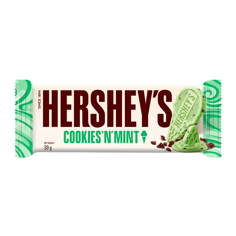 Шоколад Cookies'n'Mint Bar 39g - Retromagaz