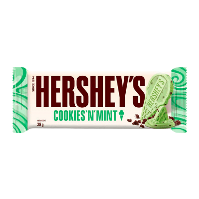 Шоколад Cookies'n'Mint Bar 39g - Retromagaz