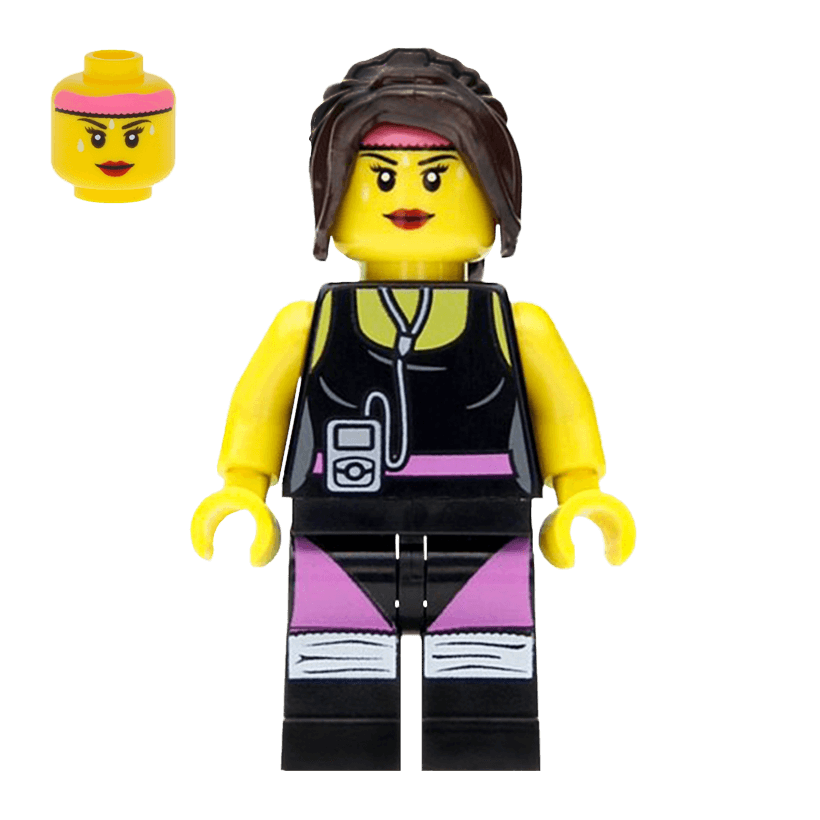 Фигурка Lego The Lego Movie Cardio Carrie Cartoons tlm033 1 Б/У - Retromagaz
