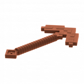 Оружие Lego Pickaxe Pixelated Minecraft 18789 6093628 Reddish Brown 2шт Б/У
