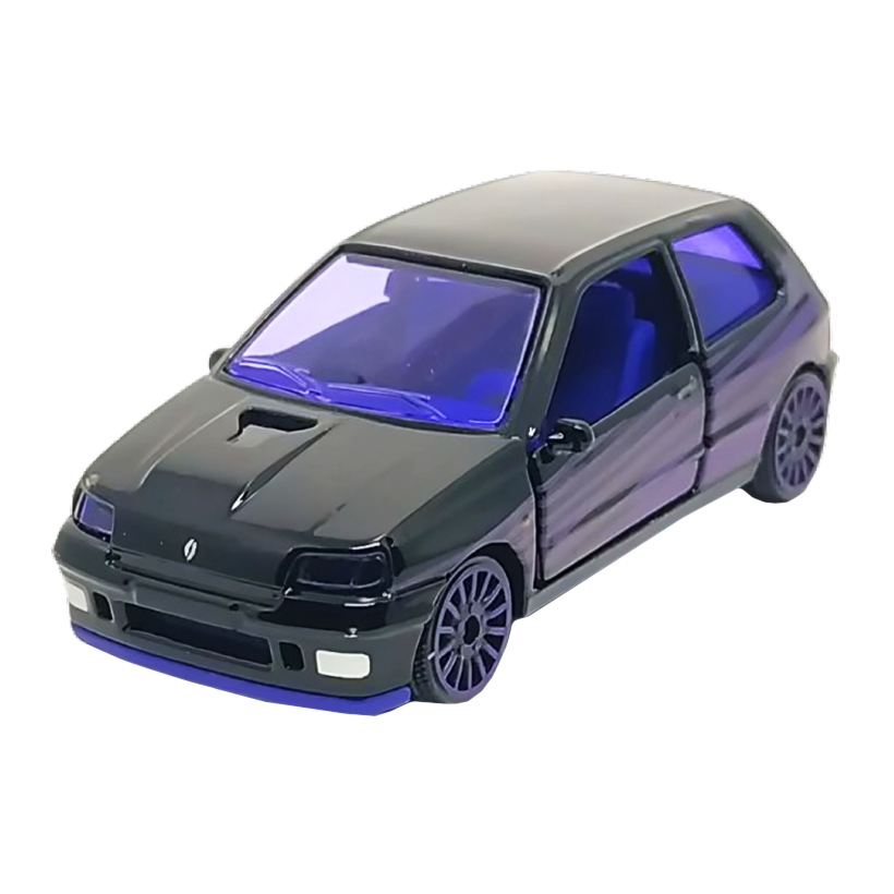 Машинка Premium Majorette Renault Clio 16S Bright Trace 1:58 221K-1 Purple - Retromagaz