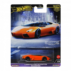 Машинка Premium Hot Wheels Lamborghini Reventón Roadster Exotic Envy 1:64 HKC76 Orange