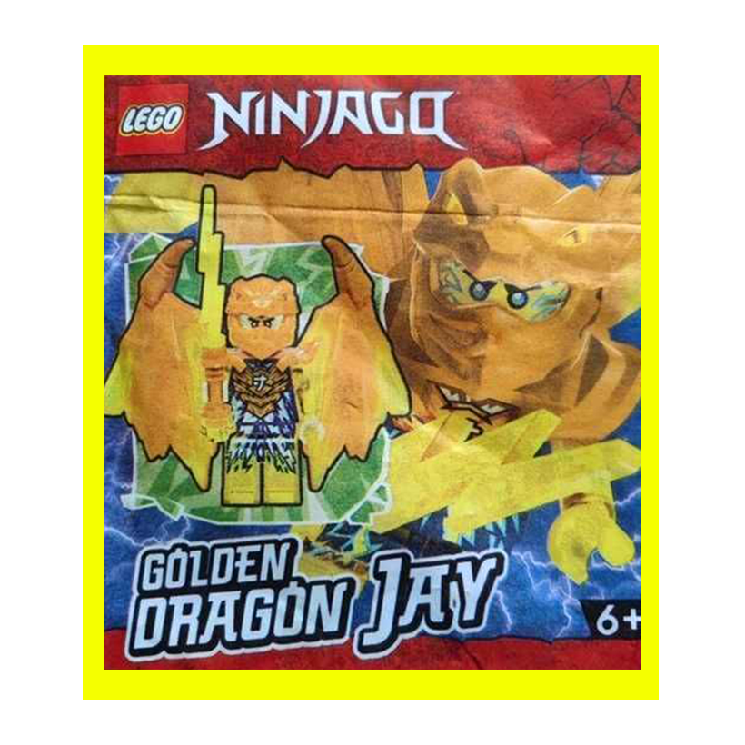 Конструктор Lego Golden Dragon Jay Paper Bag Ninjago 892302 Новый - Retromagaz