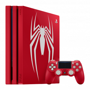 Консоль Sony PlayStation 4 Pro Spider-Man CUH-70-71xx Limited Edition 1TB Red Б/У - Retromagaz