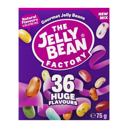 Цукерки Jelly Beans Боби 36 Смаків 75g - Retromagaz