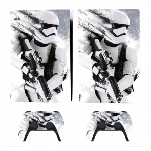 Наклейка RMC PlayStation 5 Star Wars White Новий