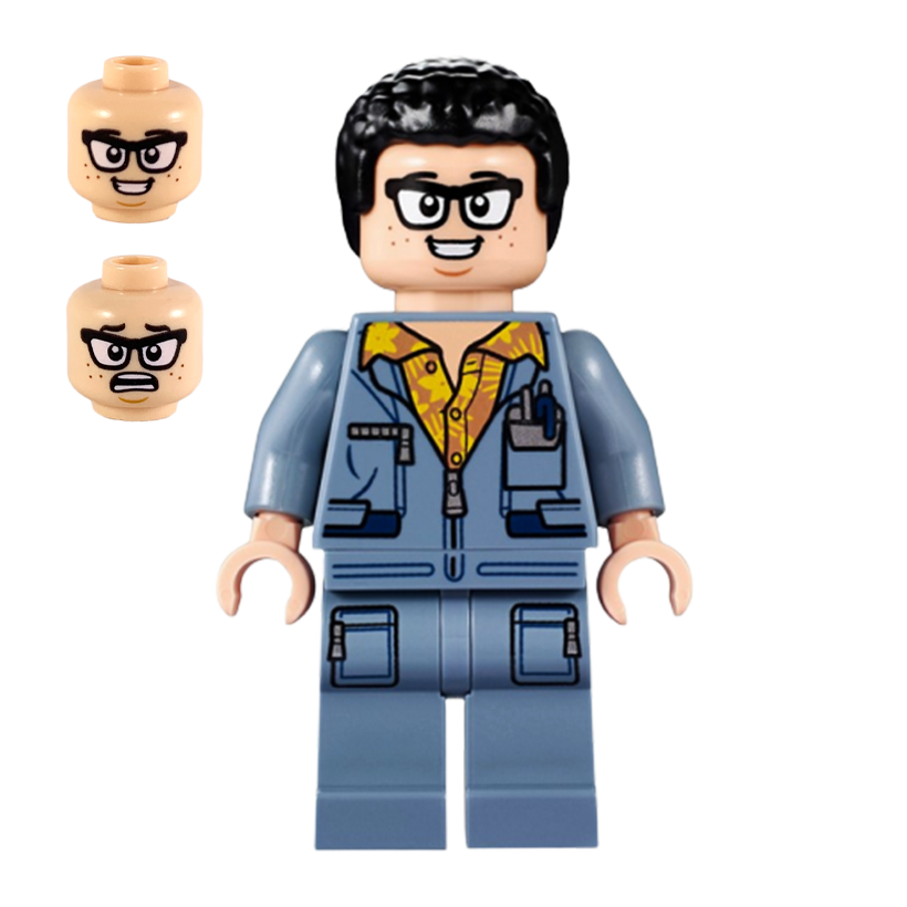 Фігурка Lego Jurassic World Danny Nedermeyer Films jw047 1 Б/У - Retromagaz
