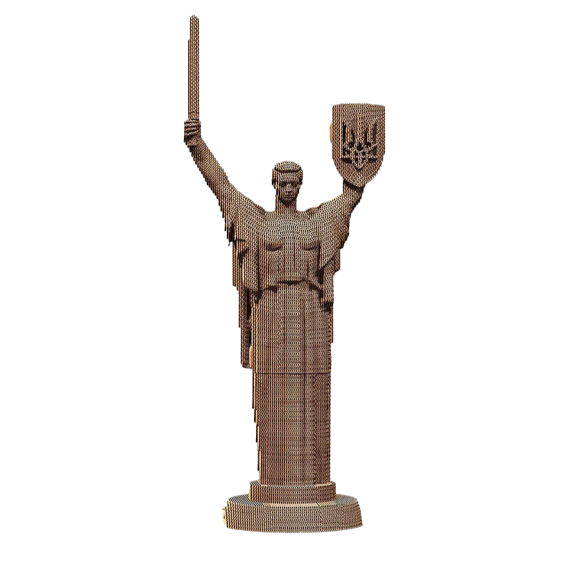 Пазлы Картонный конструктор Cartonic 3D Puzzle Родина-Мать - Retromagaz