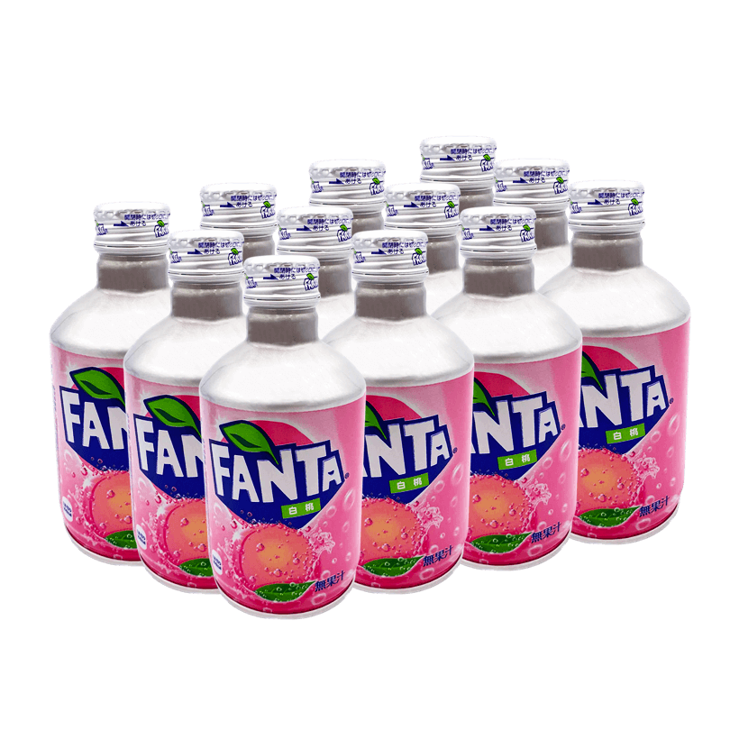 Набор Напиток 12шт Fanta Японская White Peach 300ml - Retromagaz