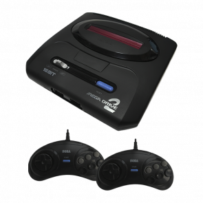 Консоль RMC Sega Mega Drive 2 16 Bit Black - Retromagaz