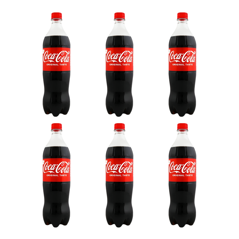 Набір Напій Coca-Cola 6шт Original Taste 1.25L - Retromagaz