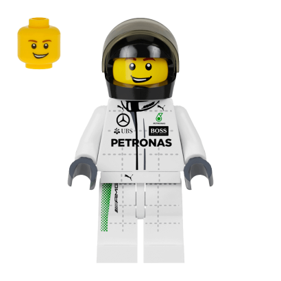 Фигурка Lego Mercedes Petronas Race Car Driver Другое Speed Champions sc042 Б/У - Retromagaz